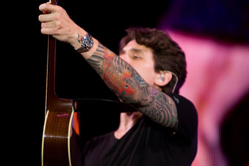 fuckyeahjohnmayer: (via ninecoffees) love the sleeve tattoo.