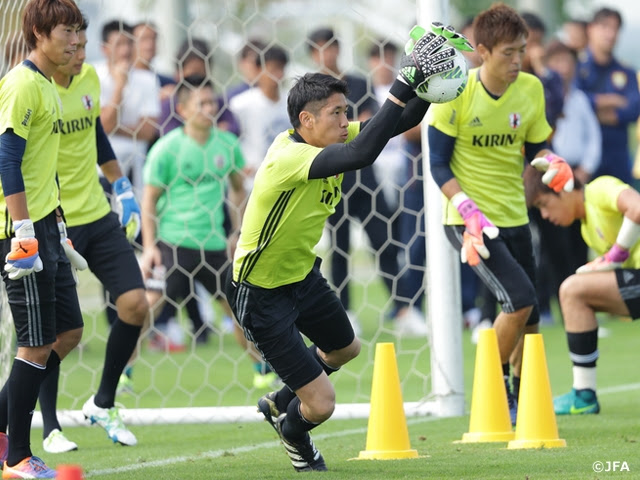 日本代表候補gkトレーニングキャンプ2日目 Jfa 公益財団法人日本サッカー協会