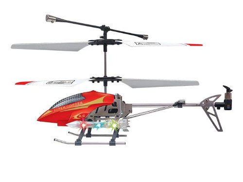 Skyhawk W909 6. Red RC Helicopter Skyhawk W909
