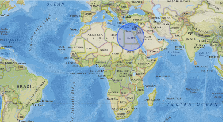 Where Is Ancient Egypt Located On The World Map Egypt map   Ancient Egypt