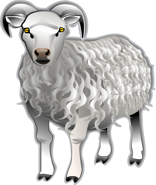 Sheep Md V Clip Art at Clker com vector clip art online Sheep Md V Clip Art at Clker com vector clip art online