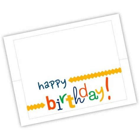  happy birthday card free printable sunshine and rainy days
