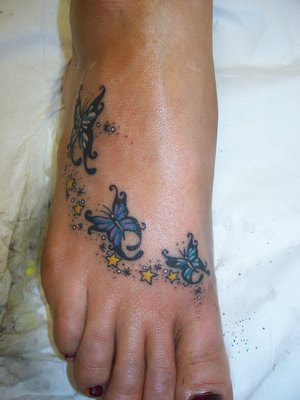 Browse a large collection of butterfly foot tattoos and receive valuable 
