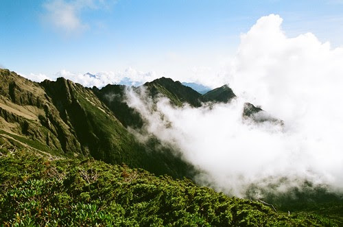 南玉山稜線