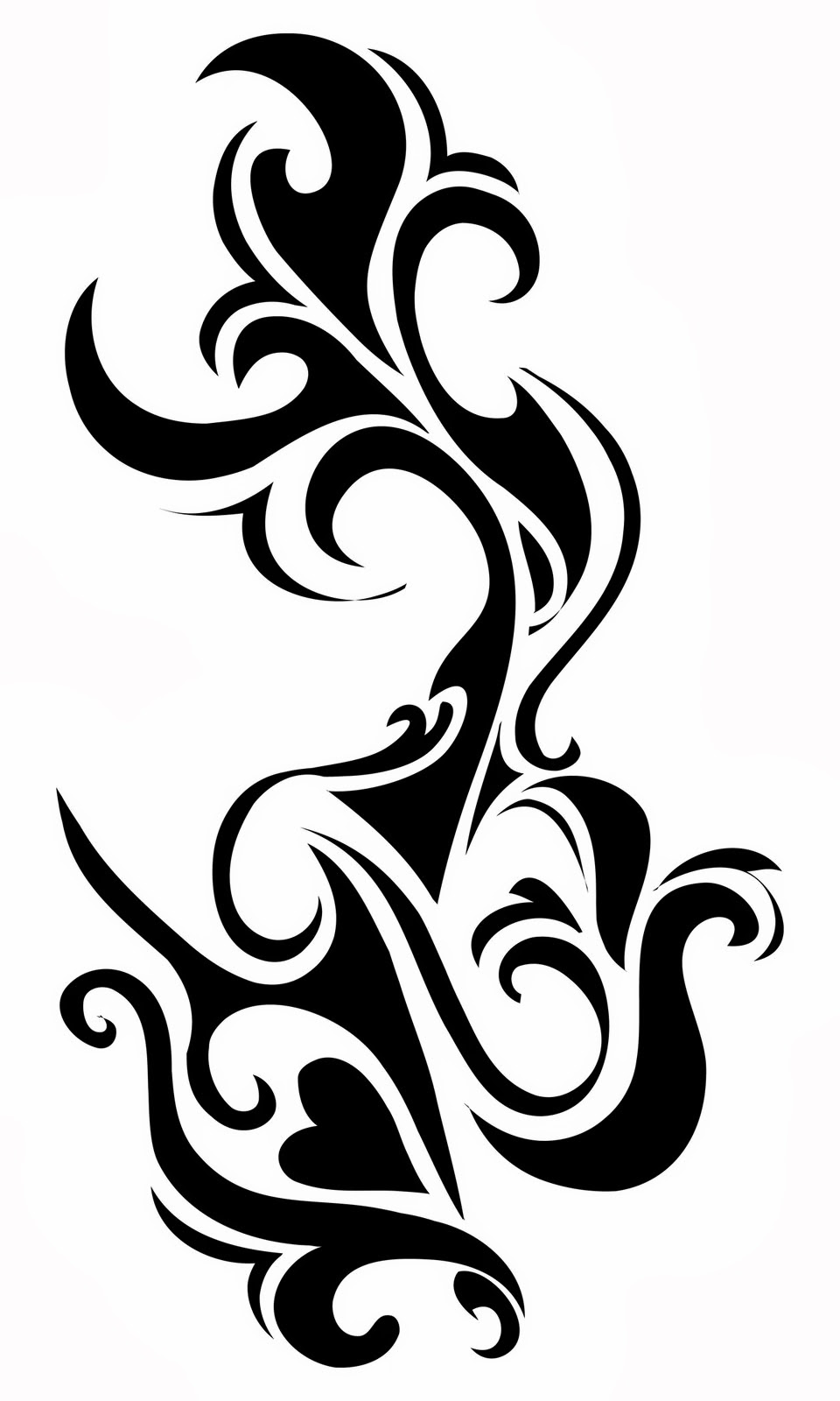 Free Gambar Tato Tribal Bunga Download Free Clip Art Free Clip Art