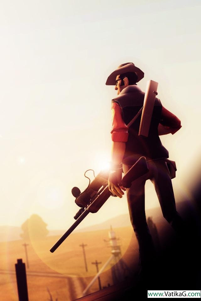Download Team Fortress Sniper Iphone Wallpapers For Mobile
