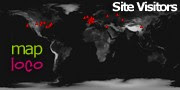 Locations of Site Visitors
