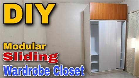 How To Make A Sliding Door Wardrobe Cabinet In 2023