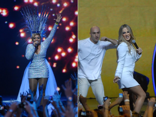 Gaby Amarantos e Claudia Leitte prometem não deixar ninguém parado (Foto: Rede Globo)