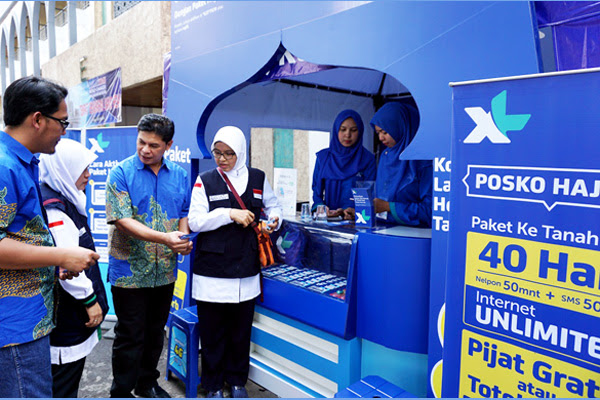 XL Dirikan Posko Haji di Lokasi Keberangkatan  Palapa News