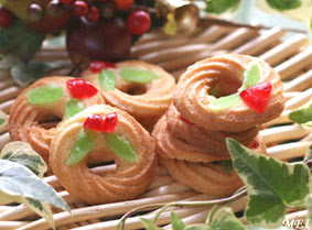クリスマス用絞り出しクッキーの作り方