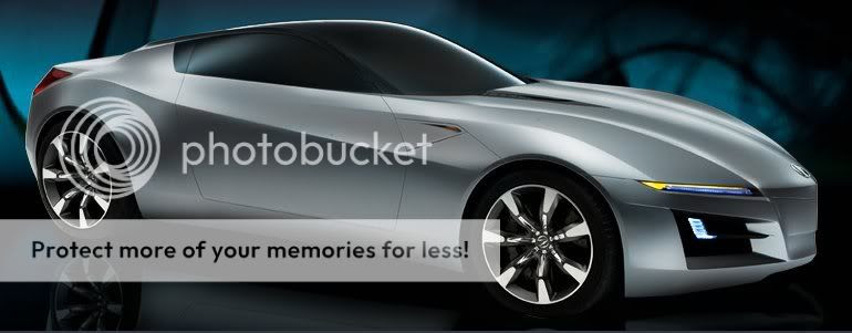  I'm going to dream The Acura "Advanced Sports Car Concept". Great car for the price!