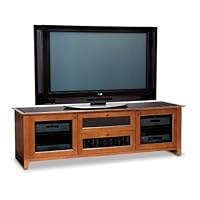 BDI Novia 8429, Triple Wide Enclosed Cabinet - Natural Stained Cherry