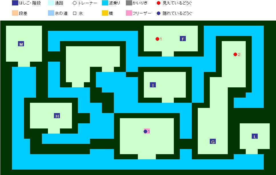 ポケットモンスターハートゴールド ソウルシルバー攻略 データベース マップ