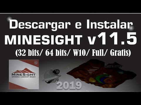 Vídeo Instalación Minesight v 11.5 (32bits/ 64bits/ W10 /Full/ Gratis)