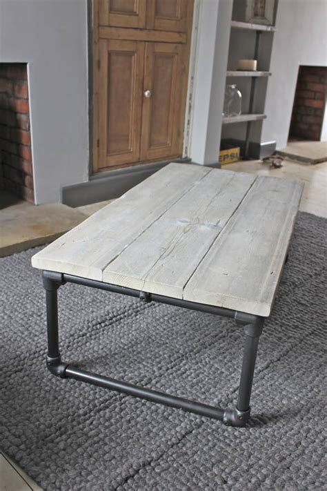 French cherry wood coffee table. casey white washed reclaimed wood coffee table by urban