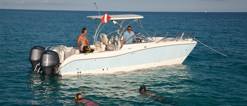multi-hull power boat discover boating