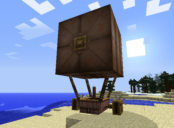 Airship Mod紹介 みね缶 Minecraft マインクラフト Mod解説 攻略サイト