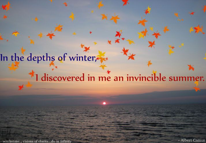 visions of clarity...do as infinity