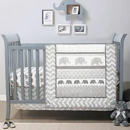 Nursery Bedding Sets Baby 7 Pieces Set Elephant Crib Bedding Baby Bedding Set Sweet Navy Grey Chevron B Cybconstructores Com