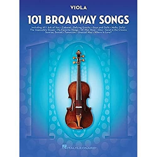 101 Broadway Songs for Viola