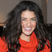 Jessica Szohr at The Limited's pop up shop in New York City