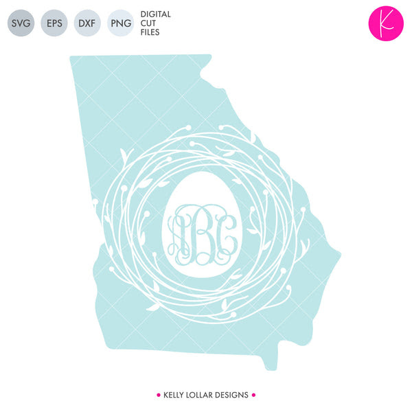 Download Georgia State Bundle | SVG DXF EPS PNG Cut Files - Kelly ...