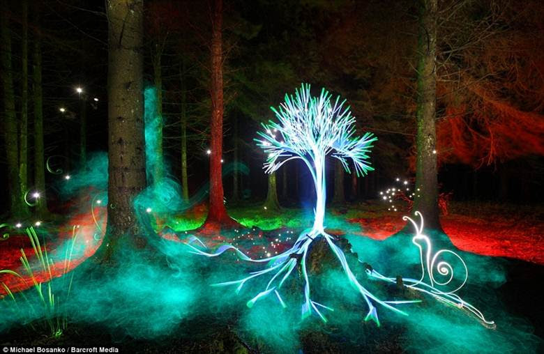 Light Graffiti By Torch and Camera - XciteFun.net