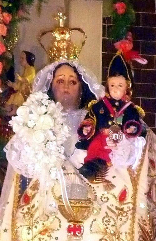 Niño Jesús Mariscal Chaperito y Virgen de la Natividad de Canta