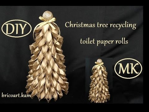 簡単 クリスマスデコ トイレットペーパーの芯 ツリー編 Handful ハンドフル