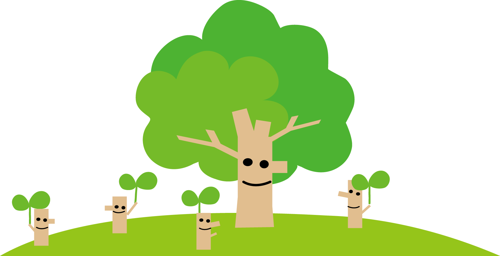 木のイラスト 挿絵 無料イラスト