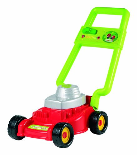 Smoby 00580 - Tagliaerba meccanico con suoni, 54 cm