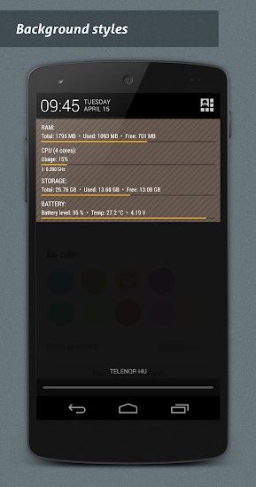 NotiSysinfo Pro - screenshot