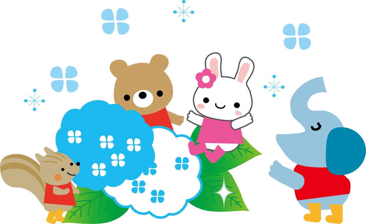 梅雨の無料イラスト