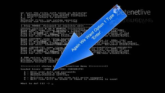 Edit User Data and Password