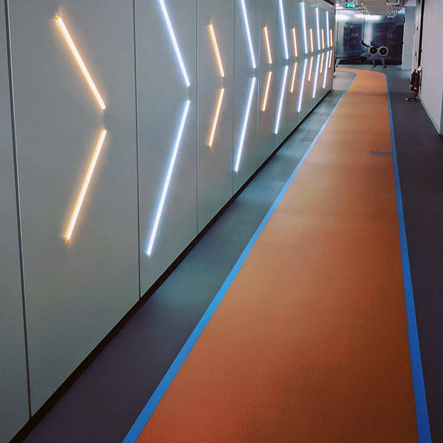 Google Indoor Running Track