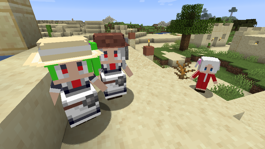 Maidvillager 村人をメイドさんにするmod Peko Lab ペコリン工房