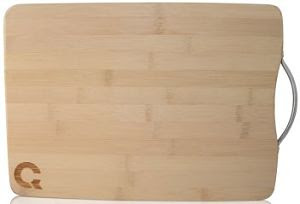 Eco Bamboo Cutting Board with Handle
