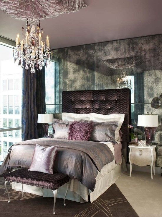 Luscious Purple Bedroom Designs for Modern Interiors - Minimalisti.