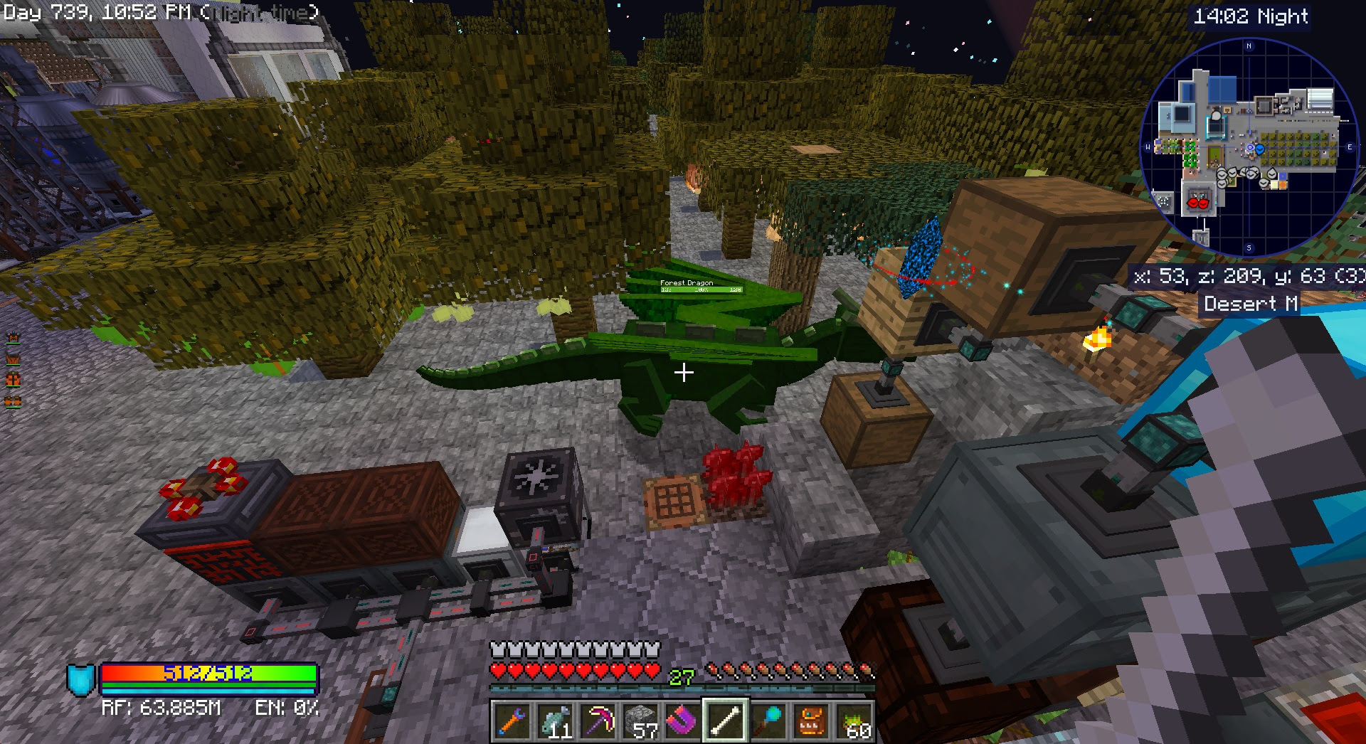 Sky Factory 3 51 ドラゴンを育てる Ak S