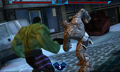 Screenshots of the Avengers Initiative for Android tablet, phone.