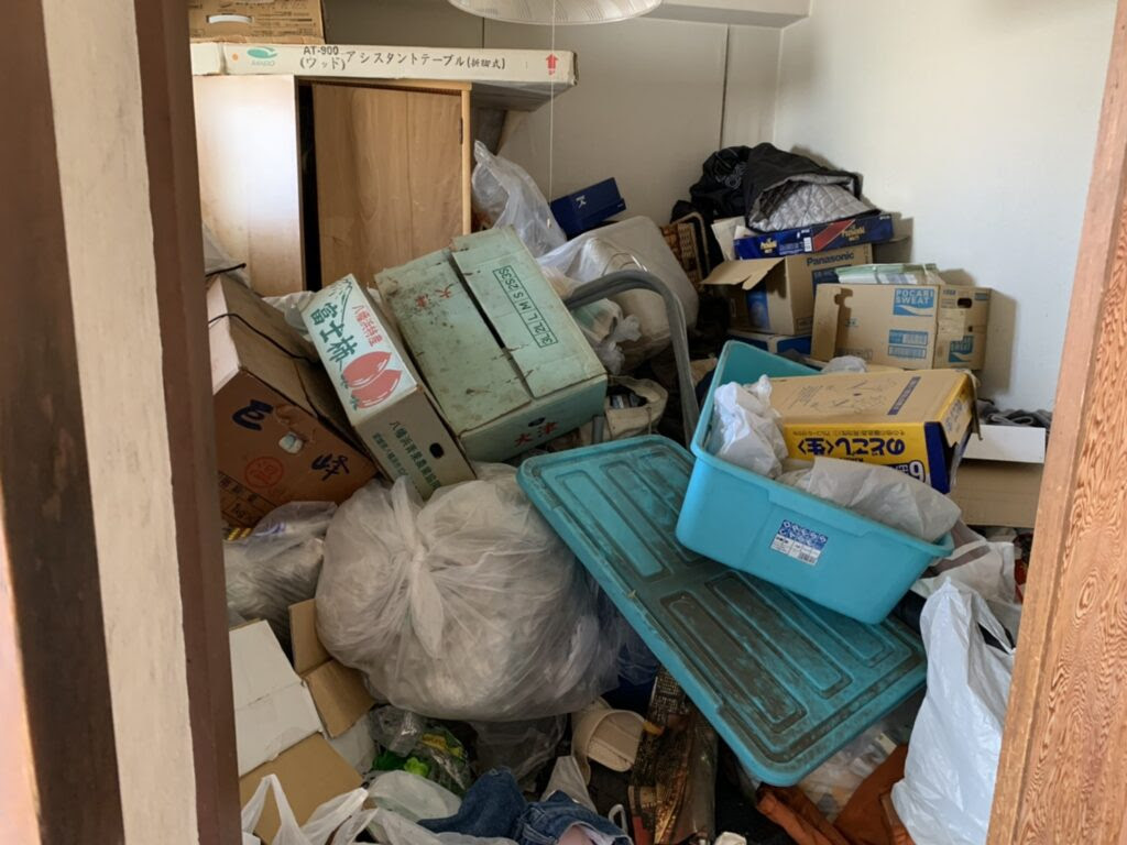 松山市 宮西町 ゴミ屋敷のお片付け その