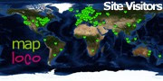 Locations of Site Visitors
