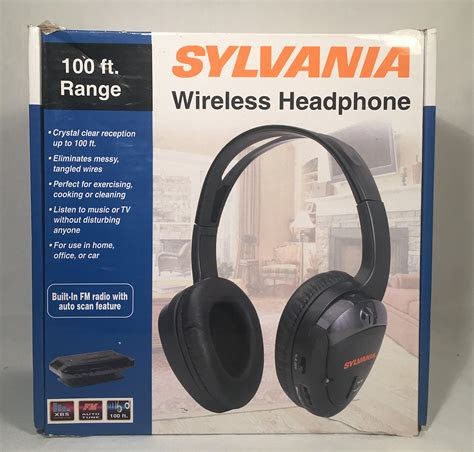 PDF Sylvania Wireless Headphones Manual Syl Wh920gb
