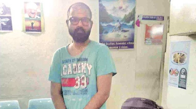 Engineer Syen Emad Hasan (pictured), 30, proposed to the 27-year-old woman but she rejected him and said her family would not allow 'an inter-religious marriage'