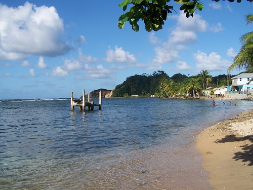 Calibishie village beach