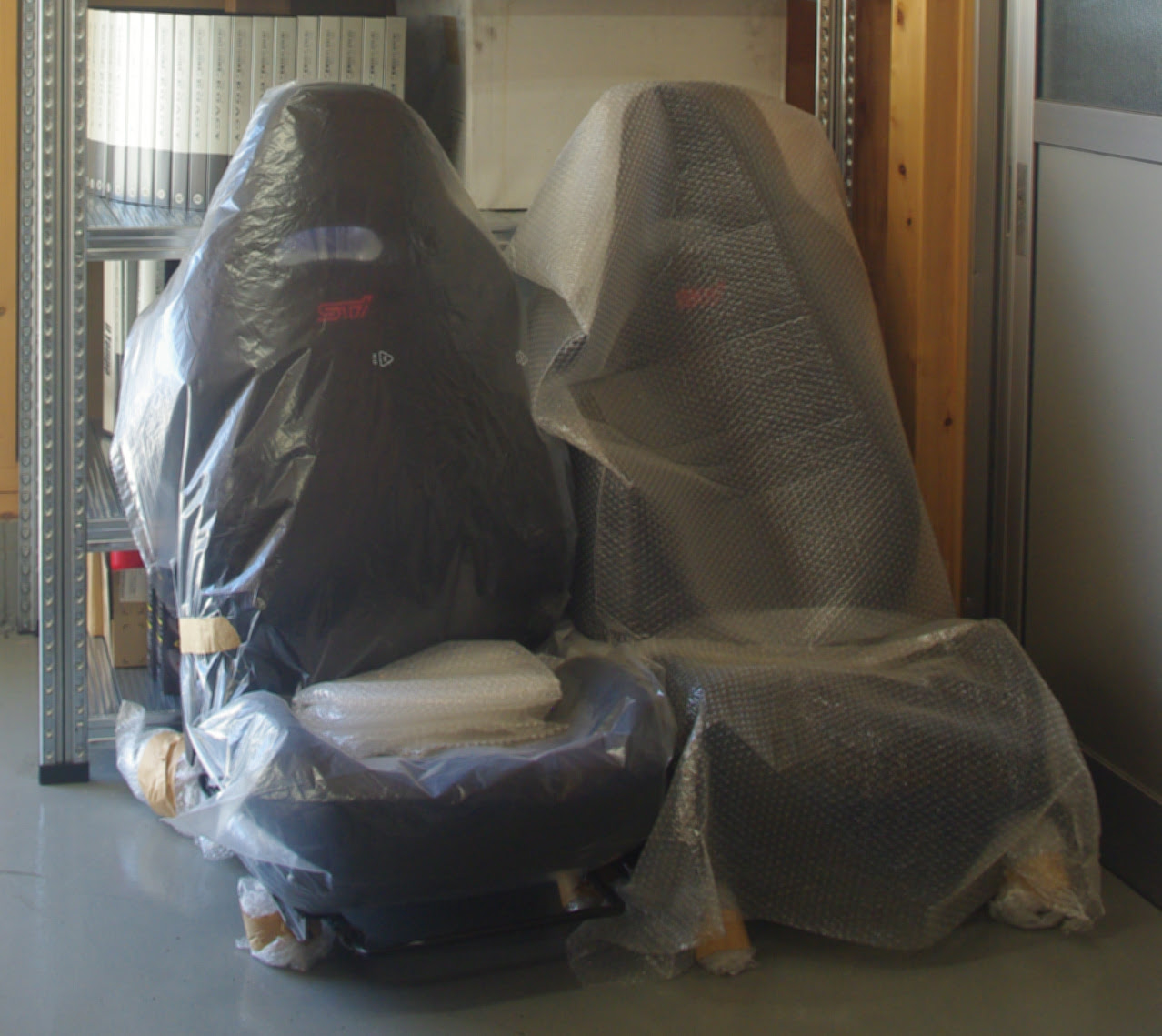 Sti純正スポーツシート オフィスチェア化計画 プロローグ 及び 準備編