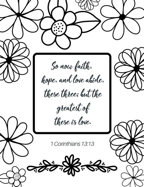 Free printable bible coloring pages with verses. free printable bible verse coloring pages