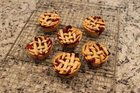[Homemade] Blackberry and raspberry mini pies