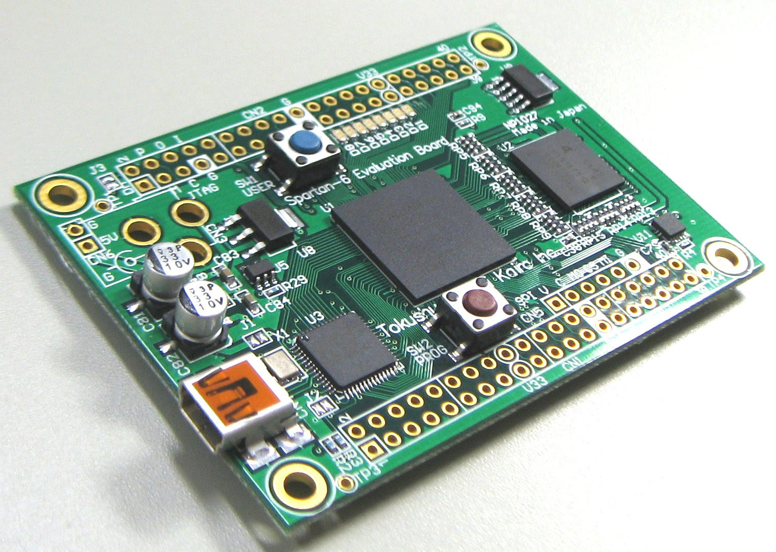 ... evaluation board which is equipped with Spartan-6. Spartan-6 is the